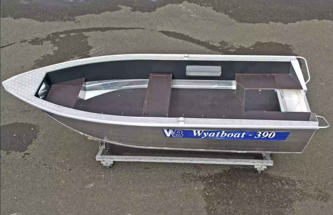 Алюминиевая лодка Wyatboat-390 Р NEW в Петрозаводске