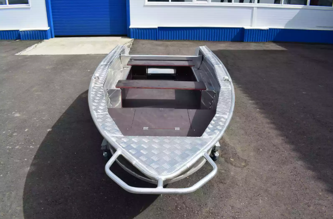 Алюминиевая лодка Wyatboat-390Р Увеличенный борт в Петрозаводске