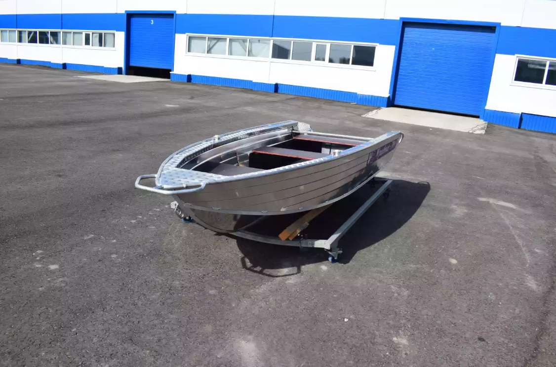 Алюминиевая лодка Wyatboat-390 P в Петрозаводске
