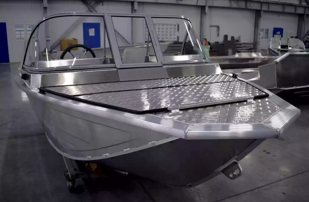 Алюминиевый катер Неман-450 DC NEW без покраски в Петрозаводске