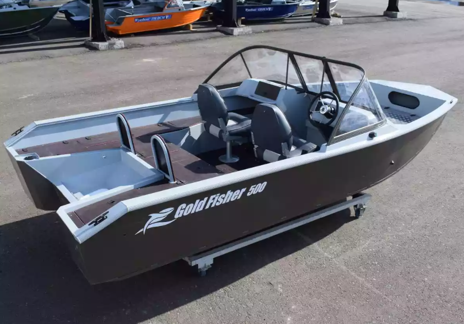 Алюминиевый катер Gold Fisher 500 DCM FISH в Петрозаводске
