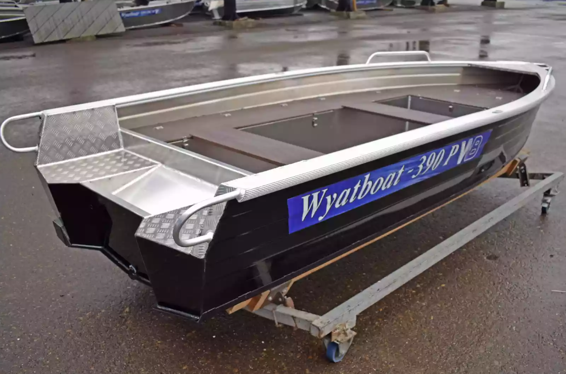 Алюминиевая лодка Wyatboat-390РМ в Петрозаводске