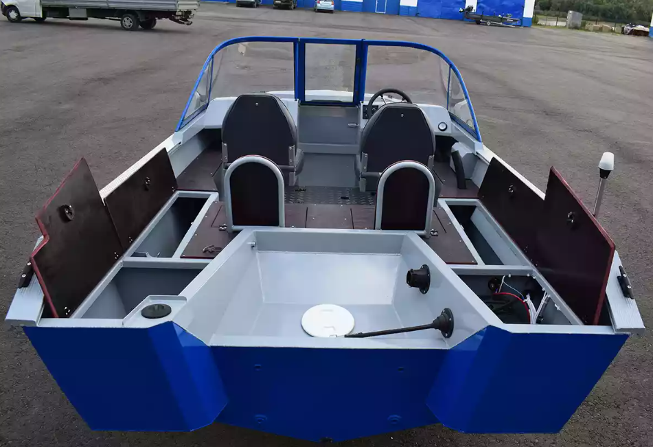 Алюминиевый катер Gold Fisher 480 DCM FISH в Петрозаводске