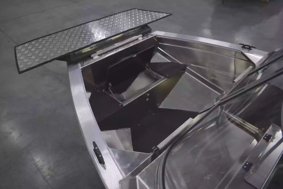 Алюминиевый катер Неман-450 DC NEW без покраски в Петрозаводске