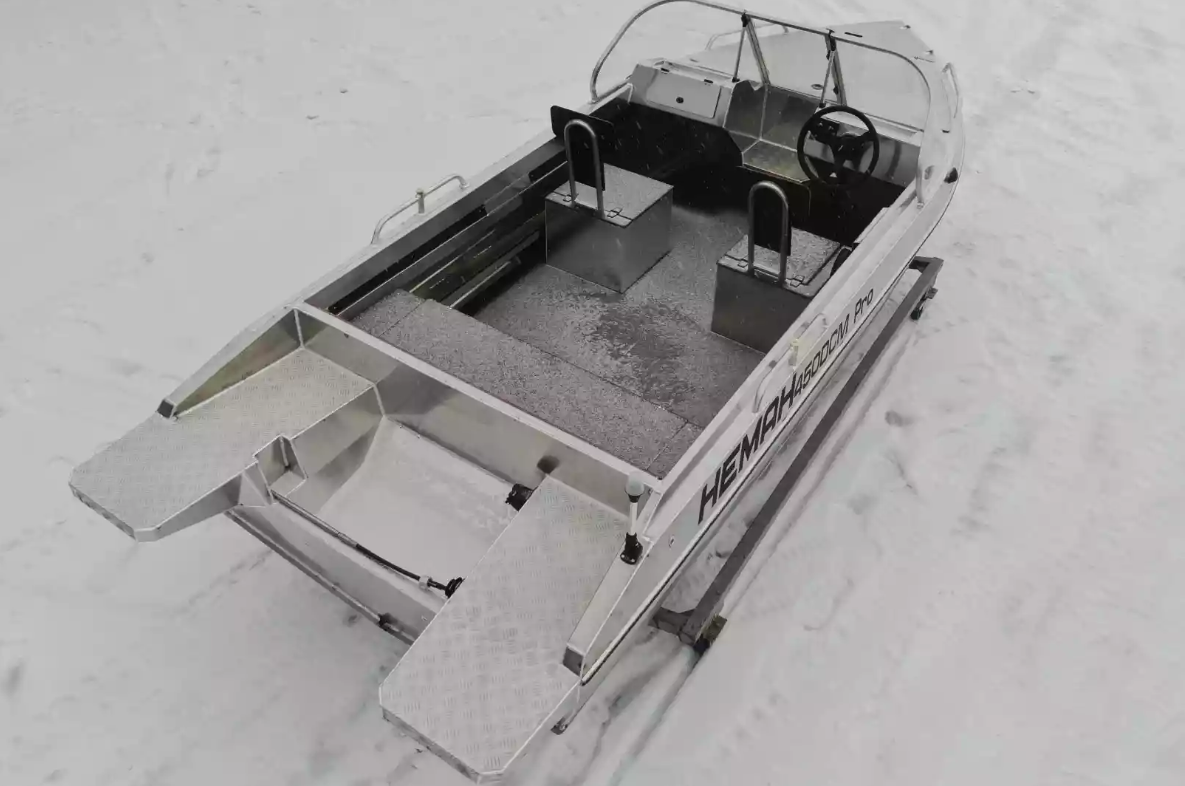 Алюминиевый катер Neman-450 DCM PRO в Петрозаводске