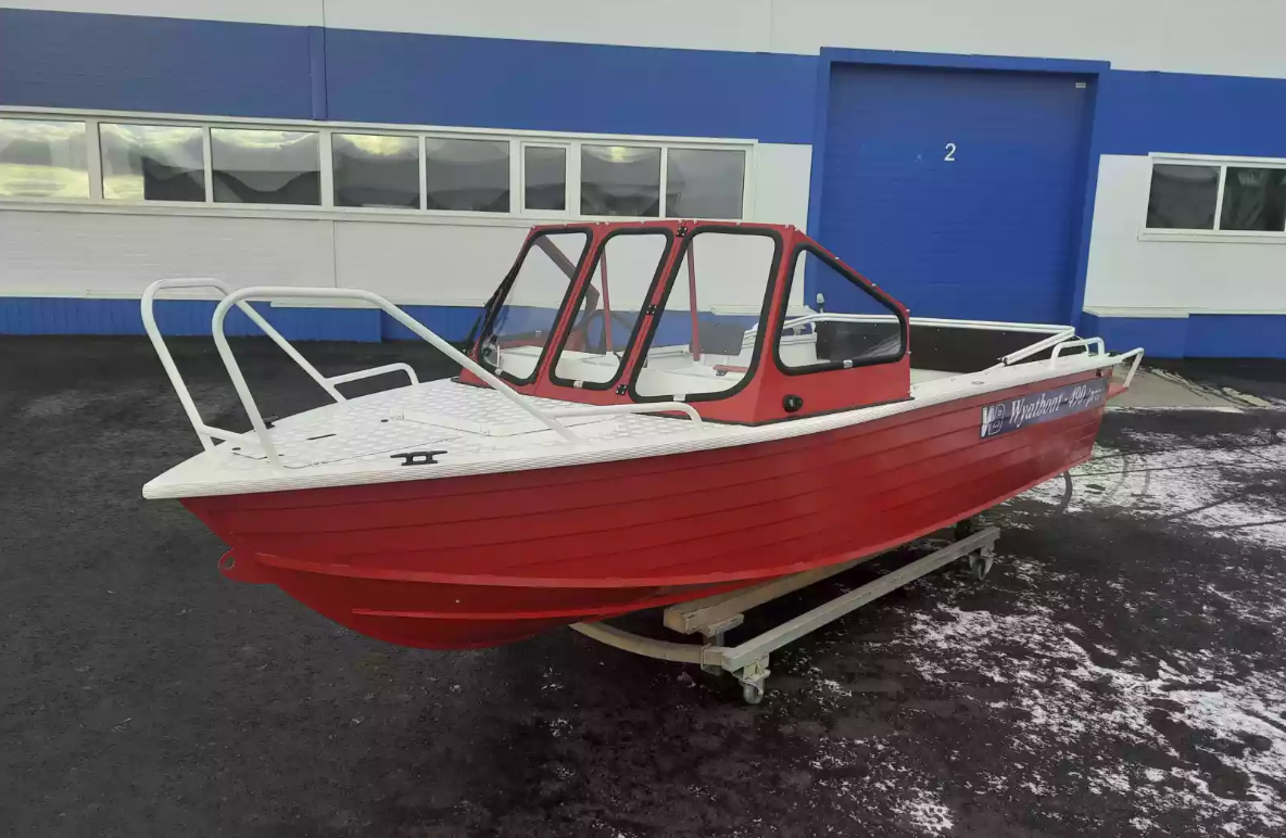 Алюминиевый катер Wyatboat-490 DCM Pro в Петрозаводске