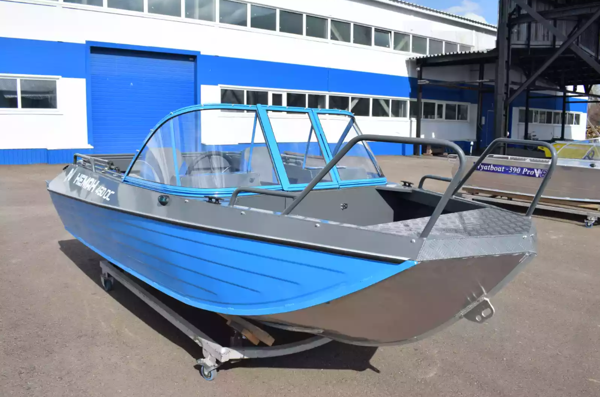 Алюминиевый катер Неман-450 DC в Петрозаводске