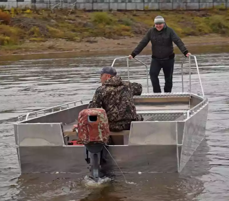 Алюминиевая лодка Wyatboat-600 в Петрозаводске