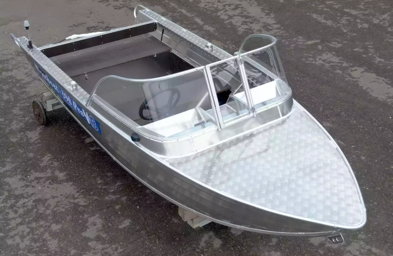 Алюминиевый катер Wyatboat-390 Pro в Петрозаводске