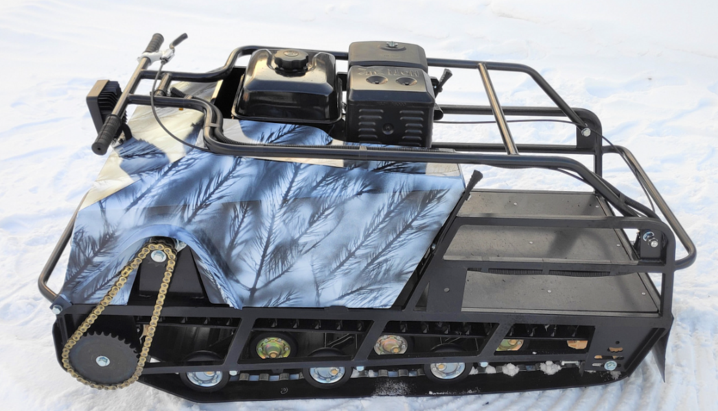 Мотобуксировщик Irondog (Железная собака) M500 15 Камуфляж Охотник в Петрозаводске