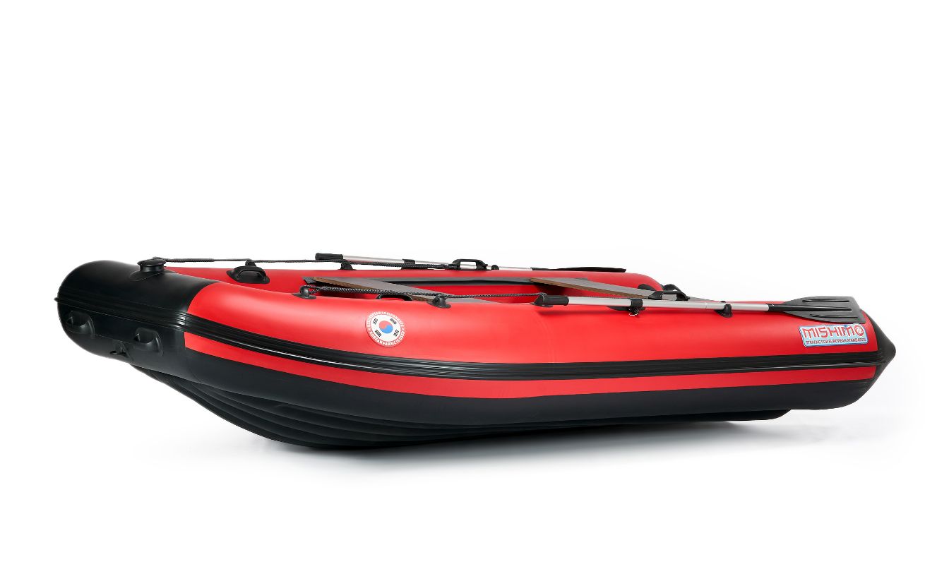 КОМПЛЕКТ ЛОДКА MISHIMO RAPID 380 + ЛОДОЧНЫЙ МОТОР MARLIN MP 9.9 (20) AMHS PROLINE FORCE в Петрозаводске