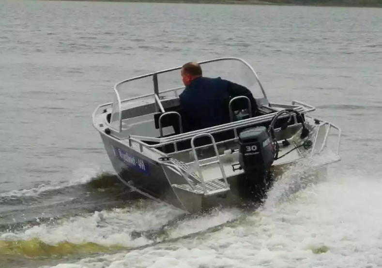Алюминиевый катер Wyatboat-460 DCM в Петрозаводске