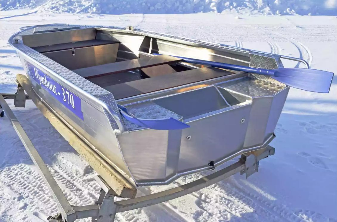 Алюминиевая лодка Wyatboat-370 Р PRO в Петрозаводске