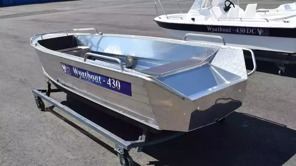 Алюминиевая лодка  Wyatboat-430М в Петрозаводске