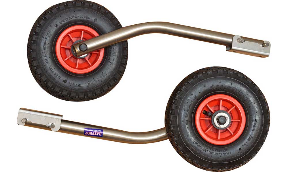 Транцевые колеса модульные удлиненные из нержавеющей стали в Петрозаводске