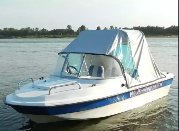 Стеклопластиковый катер Wyatboat-430 M (тримаран) в Петрозаводске