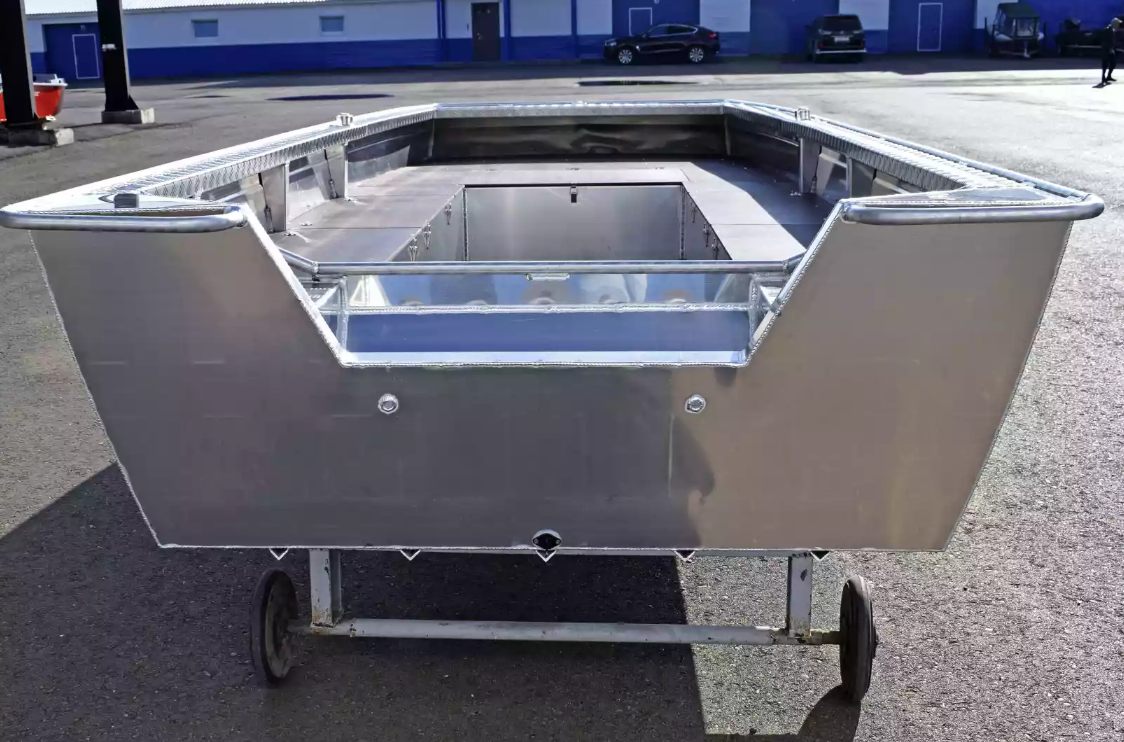Алюминиевая лодка Wyatboat-490 Jonboat в Петрозаводске