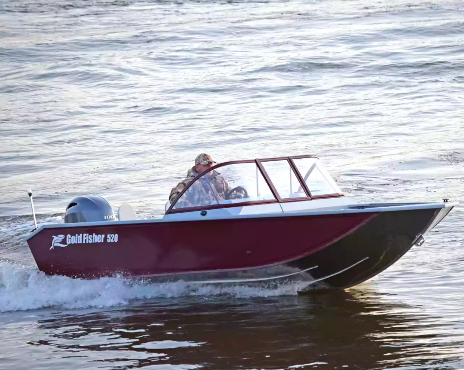 Алюминиевый катер Gold Fisher 520 DCM FISH в Петрозаводске
