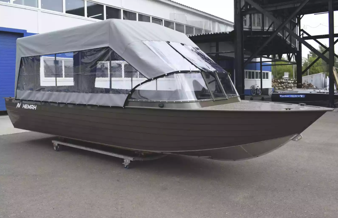 Алюминиевый катер Wyatboat-700 в Петрозаводске