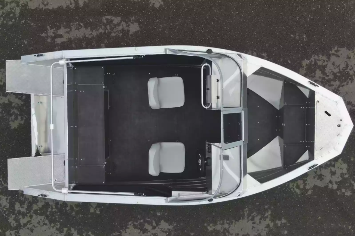 Алюминиевый катер Неман-450 DC NEW без покраски в Петрозаводске