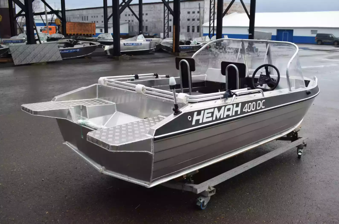 Алюминиевый катер Neman-400 DC в Петрозаводске