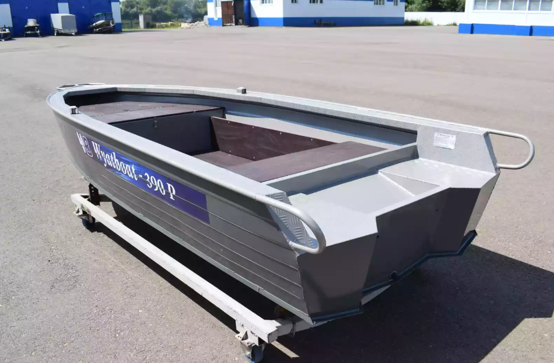 Алюминиевая лодка Wyatboat-390Р Fish в Петрозаводске