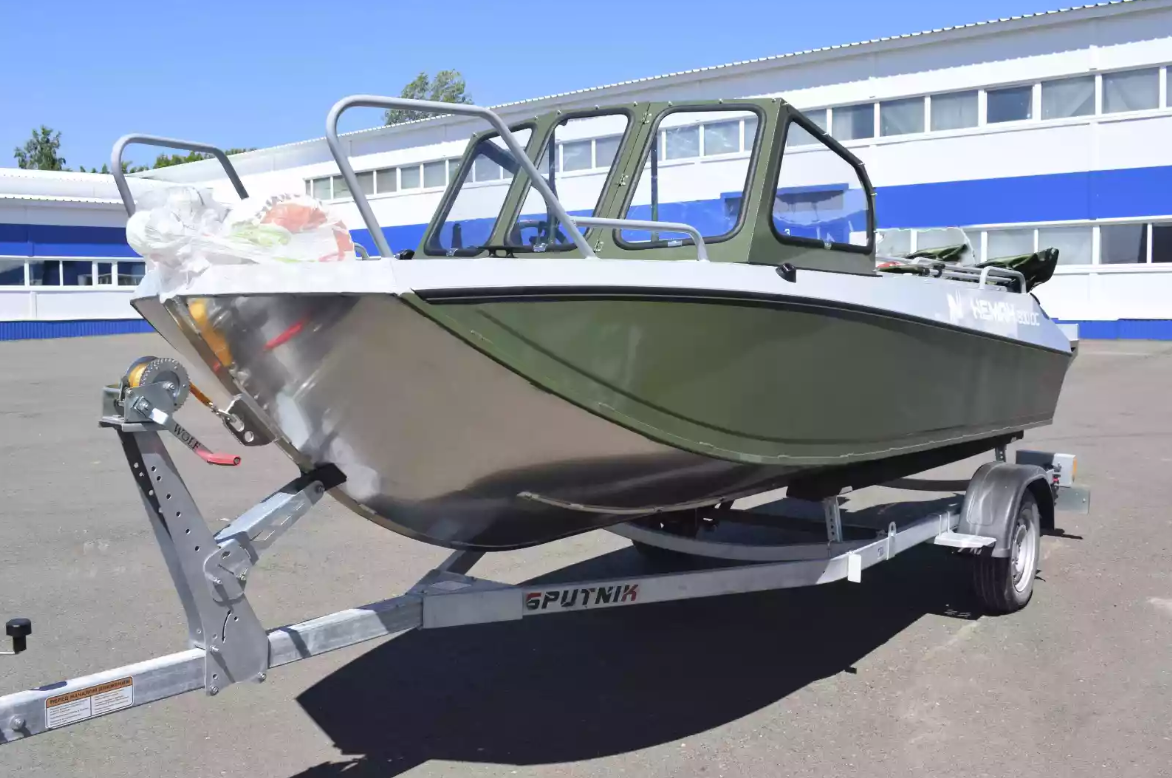 Алюминиевый катер Неман-500 DC Pro в Петрозаводске