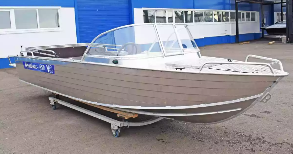 Алюминиевый катер Wyatboat-550 Pro в Петрозаводске