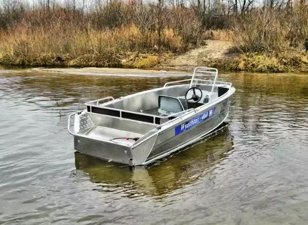 Алюминиевый катер Wyatboat-460 C в Петрозаводске