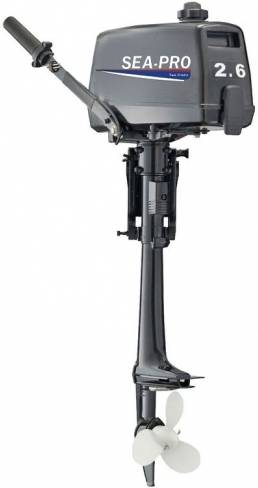 Лодочный мотор SEA-PRO Т 2.6S c газом на румпеле в Петрозаводске