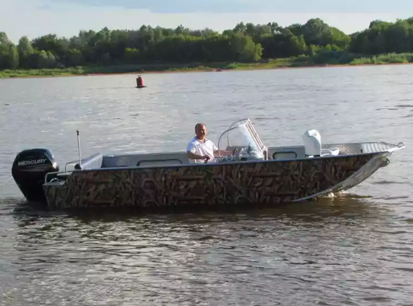 Алюминиевый катер Wyatboat-660 в Петрозаводске