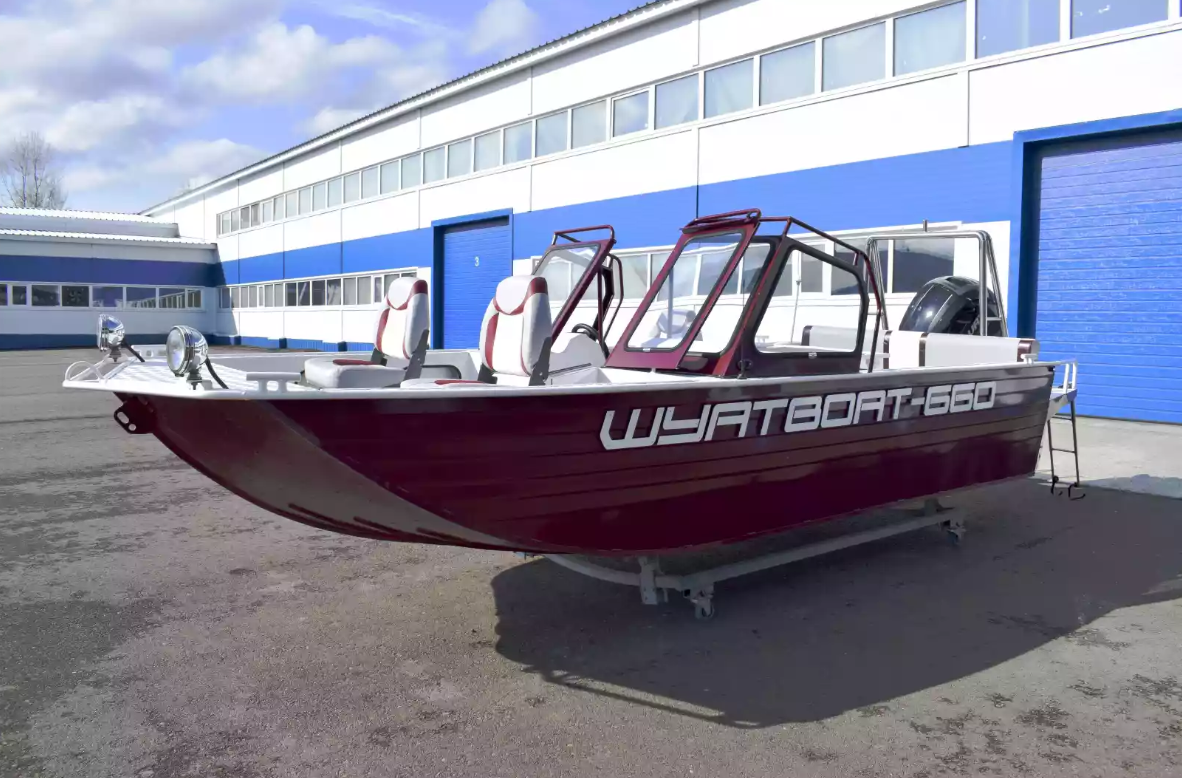 Алюминиевый катер Wyatboat-660 в Петрозаводске