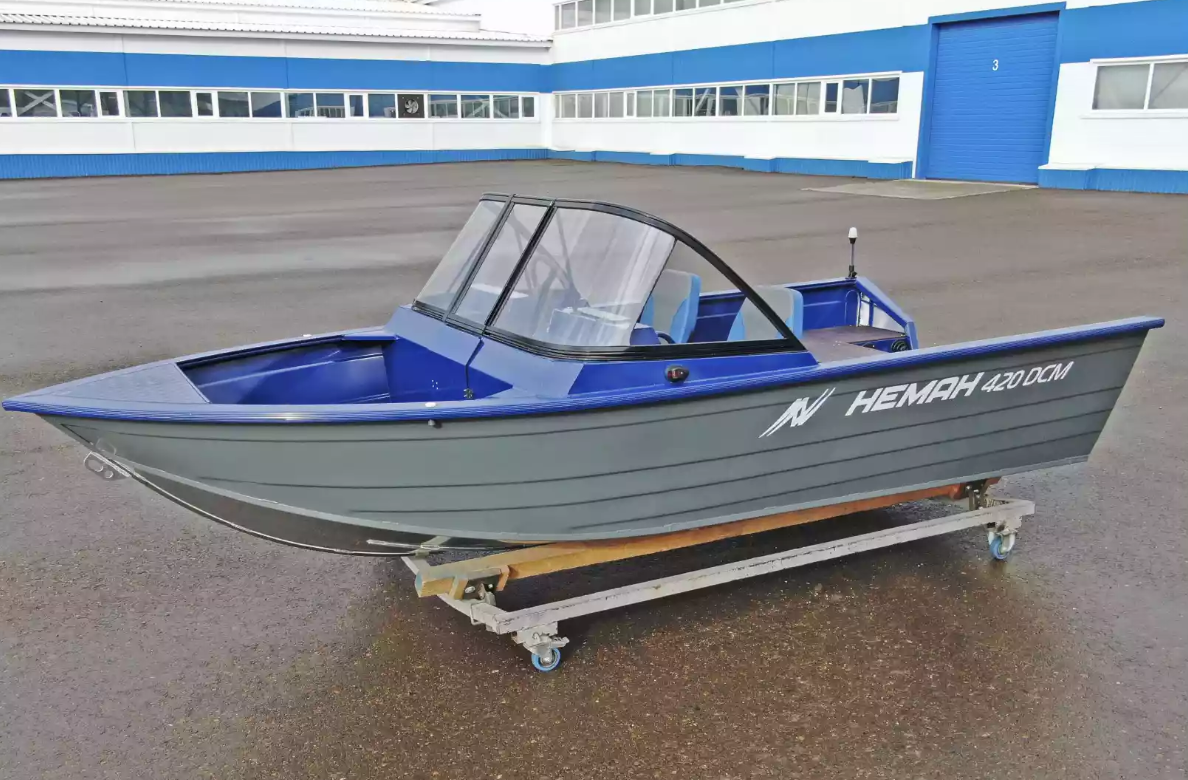 Алюминиевый катер Неман-420 DCM в Петрозаводске