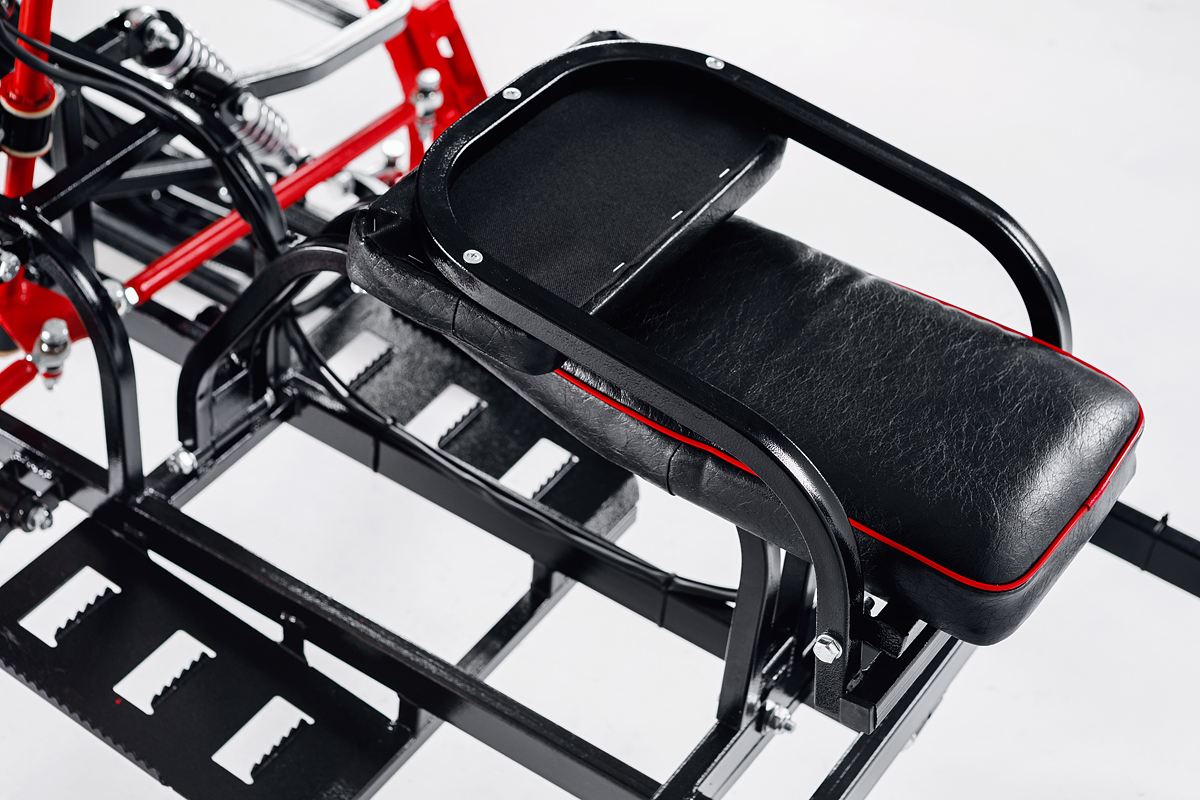 Лыжный модуль IKUDZO с подогревом ручек пластиковые лыжи в Петрозаводске