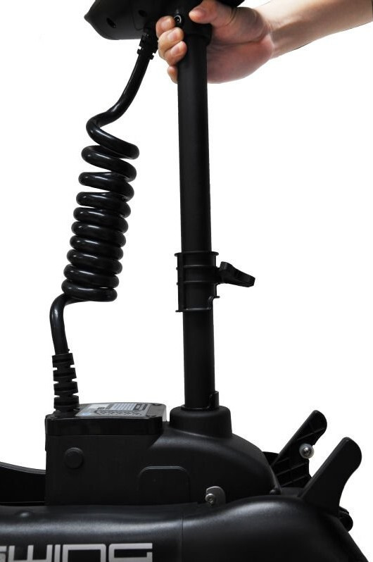 Лодочный электромотор якорь Haswing Cayman B, GPS, 12V, 55Lbs, нога 137 мм в Петрозаводске