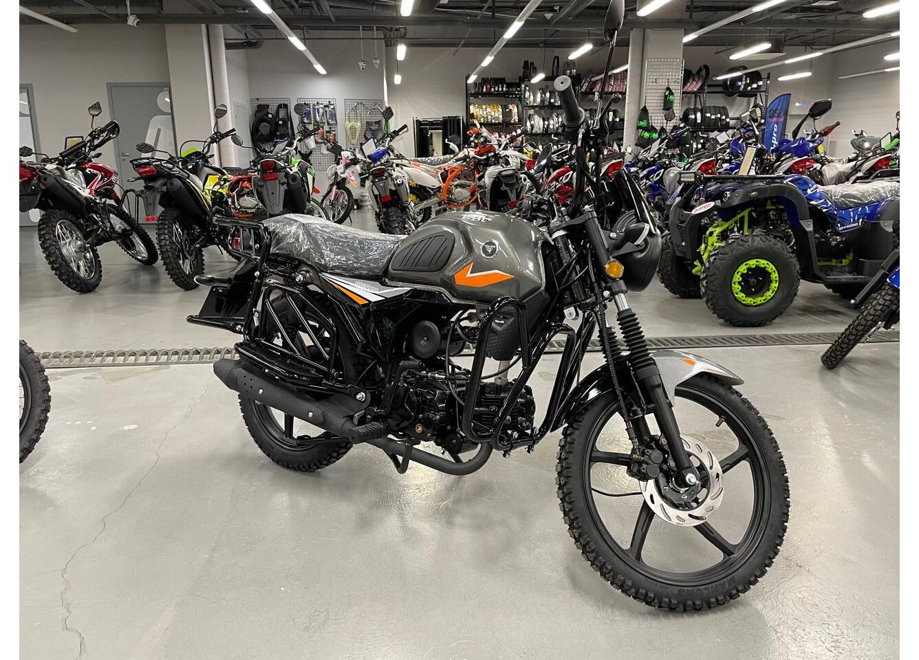 Мопед VMC NOVA 49сс (125сс) Led Full, дисковый тормоз, RKB RATO с баланс. валом, сигнализация в Петрозаводске