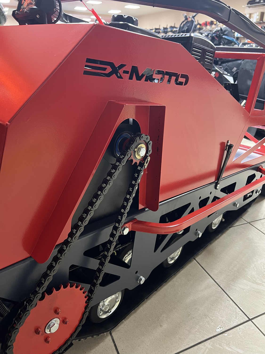 Мотобуксировщик EX-MOTO SNOWDOG S500 15л.с в Петрозаводске