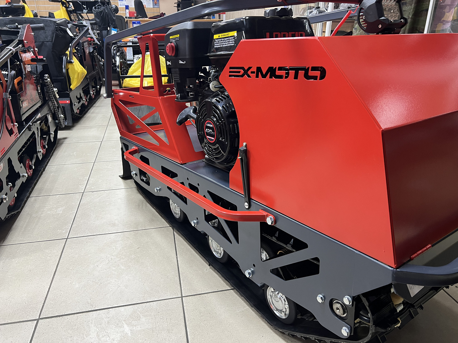 Мотобуксировщик EX-MOTO SNOWDOG S500 15л.с в Петрозаводске