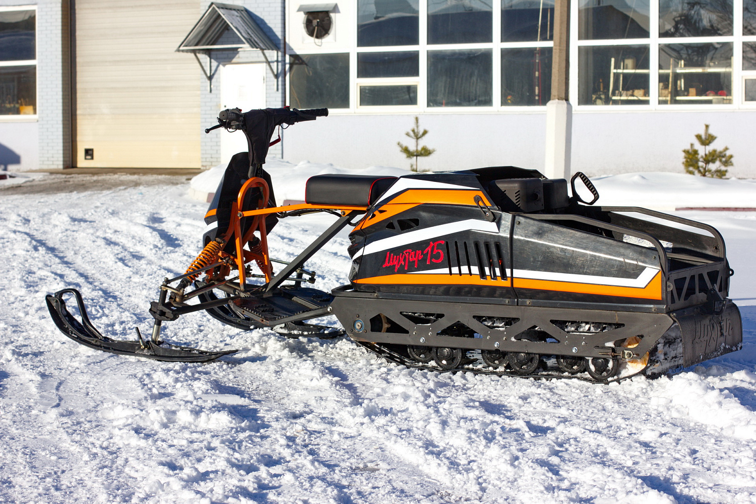 Мотобуксировщик IRBIS Мухтар 15 с лыжным модулем в комплекте в Петрозаводске