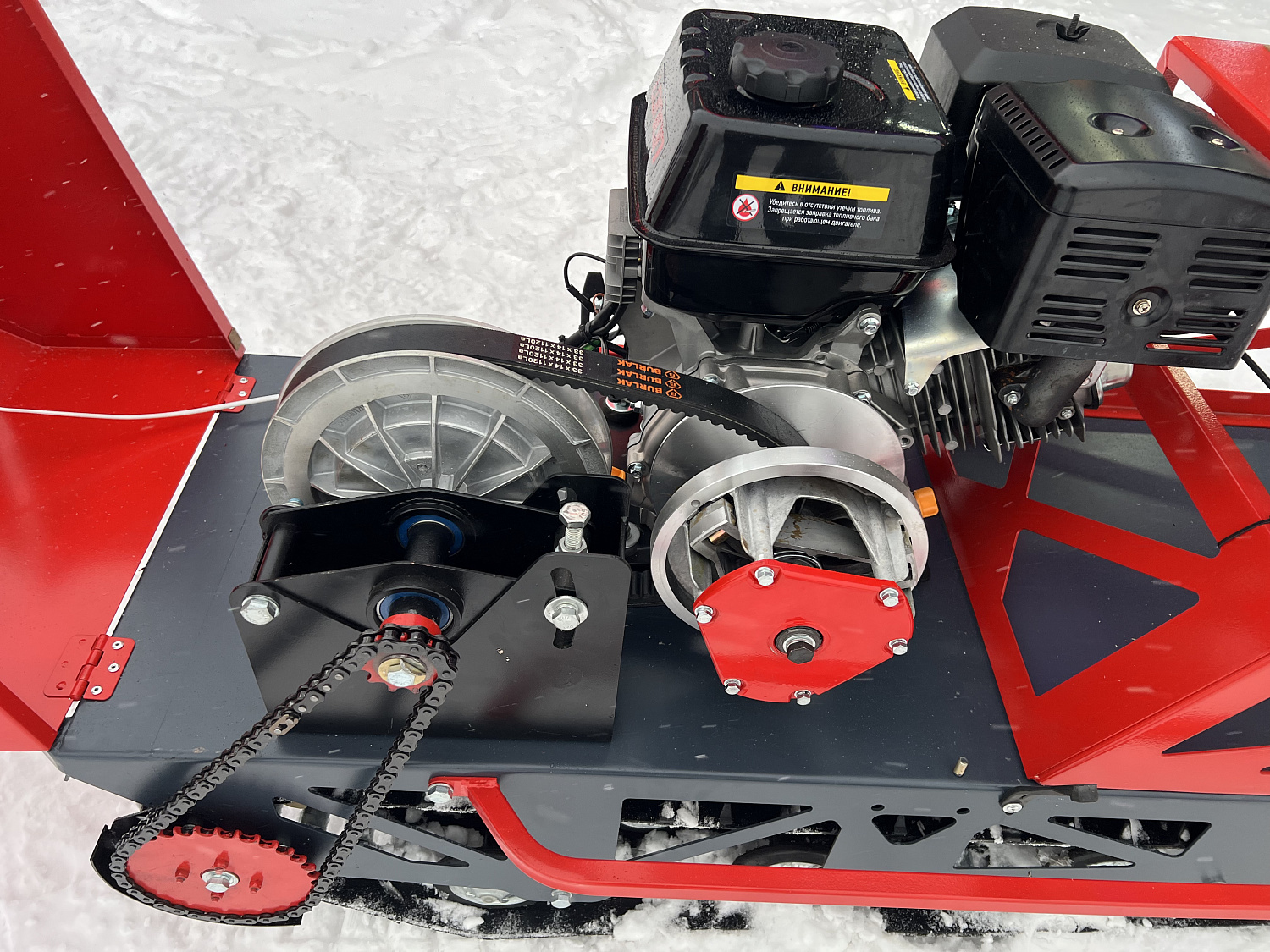 Мотобуксировщик EX-MOTO SNOWDOG S500 15л.с в Петрозаводске