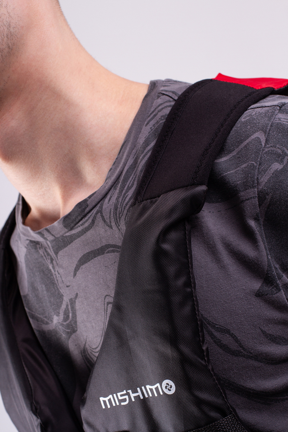 Жилет спасательный MISHIMO PRO Премиум качества Черно-красный в Петрозаводске